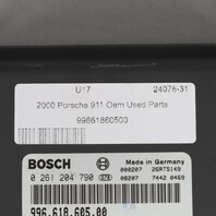2000-2001 Porsche 911 Boxster Engine Computer ECU DME 99661860500 OEM Used 24226