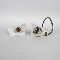 1999-2012 Porsche 911 Hardtop Lock Bracket Mount Right Left Pair OEM Used