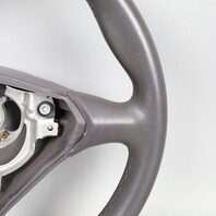1999-2004 Porsche 911 Boxster Steering Wheel 3 Spoke Graphite Grey OEM Used