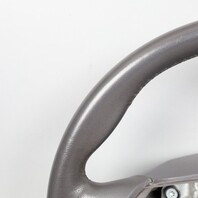 1999-2004 Porsche 911 Boxster Steering Wheel 3 Spoke Graphite Grey OEM Used