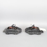 1999-2012 Porsche 911 996 Rear Brake Calipers Brembo Set Pair Black OEM Used