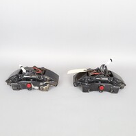 1999-2012 Porsche 911 996 Rear Brake Calipers Brembo Set Pair Black OEM Used