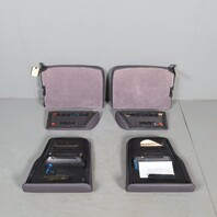 1999-2001 Porsche 911 Convertible Rear Seat Set Upper Lower Space Grey OEM Used