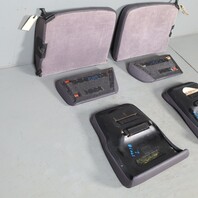 1999-2001 Porsche 911 Convertible Rear Seat Set Upper Lower Space Grey OEM Used