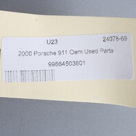 1997-2004 Porsche 911 Boxster Right Dash Speaker HAES 99664503701 Grey OEM Used