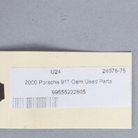 2000‑2005 Porsche 911 Boxster Right Dash Air Vent Grey 99655222805 OEM Used