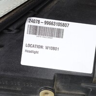 1999-2001 Porsche 911 996 Boxster 986 Right Xenon Headlight 99663115807 OEM