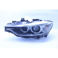 2012-2015 BMW 328i 335i Headlight Xenon Left Broken Parts Good Modules OEM