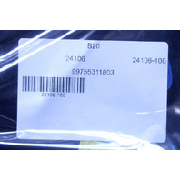 05-12 Porsche 911 Boxster Cayman Right Stereo Side Trim Leather Black OEM