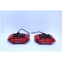2005-2012 Porsche 911 997 Rear Brake Calipers Brembo Set Pair Red OEM