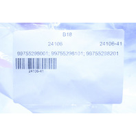 2005-2007 Porsche 911 997 Dash AC Air Vent Center Carbon Fiber / Leather NOTE OEM