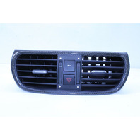 2005-2007 Porsche 911 997 Dash AC Air Vent Center Carbon Fiber / Leather NOTE OEM