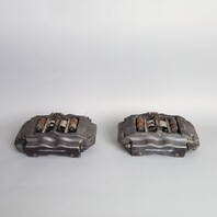 2004-2010 Porsche Cayenne Rear Brake Caliper Pair Brembo Black OEM Used