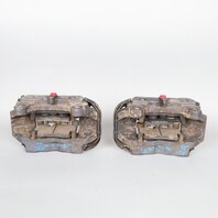 2004-2010 Porsche Cayenne Rear Brake Caliper Pair Brembo Black OEM Used