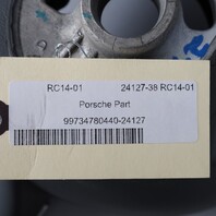 2006-2009 Porsche 911 Boxster Cayman Sport Steering Wheel 3 Spoke Grey OEM Used