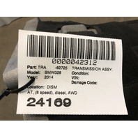2014-2018 BMW 328dX 2.0 N47 Automatic Transmission AWD OEM