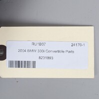 2001-2006 BMW 325ci 330ci M3 Convertible Rear Trunk Handle 51138231892 OEM