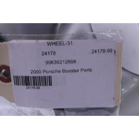 2000-2004 Porsche Boxster 986 Rear Wheel 17 X 8.5 Rim 98636212606 OEM