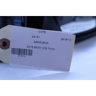 2014-2016 BMW 428i Door Mirror Right Side View OEM