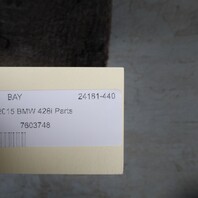 2012-2016 BMW 328i 335i 428i 435i Rear Differential Carrier 33107603748 OEM Used