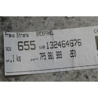 2011-2018 Porsche Cayenne Macan Front Seat Back Panel BeigeOEM