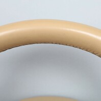 2011-2014 Porsche Cayenne Panamera Steering Wheel Beige Leather OEM Used