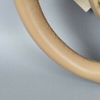 2011-2014 Porsche Cayenne Panamera Steering Wheel Beige Leather OEM Used