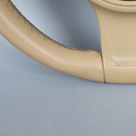 2011-2014 Porsche Cayenne Panamera Steering Wheel Beige Leather OEM Used