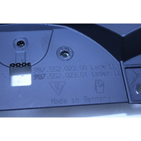 2006-2012 Porsche Cayman 987 Speedometer Instrument Cluster Cover Black OEM