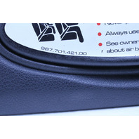 2006-2012 Porsche Cayman 987 Left Sun Visor Black OEM