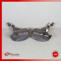 05-08 Porsche 997 911 Carrera 4S Left & Right Side Exhaust Muffler Set Fister OEM