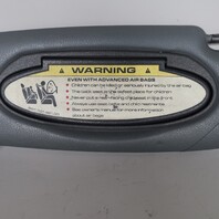 2006-2012 Porsche 911 997 Convertible Left Sun Visor Leatherette Grey OEM