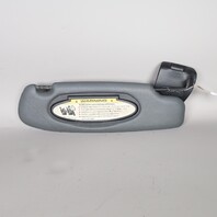 2006-2012 Porsche 911 997 Convertible Right Sun Visor Leatherette Grey OEM
