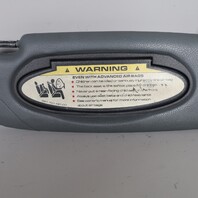 2006-2012 Porsche 911 997 Convertible Right Sun Visor Leatherette Grey OEM
