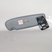 2006-2012 Porsche 911 997 Convertible Right Sun Visor Leatherette Grey OEM