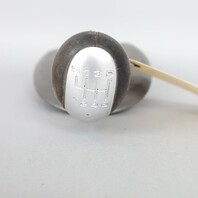 2000-2004 Porsche 911 Boxster 6 Speed Shift Knob Grey 99655265501 OEM NOTE