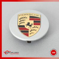 Porsche 997 911 Boxster Cayman Cayenne Panamera Wheel Center Cap Crested OEM Used