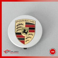 Porsche 997 911 Boxster Cayman Cayenne Panamera Wheel Center Cap Crested OEM Used