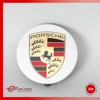Porsche 997 911 Boxster Cayman Cayenne Panamera Wheel Center Cap Crested OEM Used