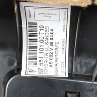 05-12 Porsche 911 Boxster Cayman Left Fuse Box Kick Panel Carpet Beige OEM Used