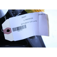 2014-2016 BMW 528i 535i 550i F10 Left Door Mirror Black  51167350687 OEM Used