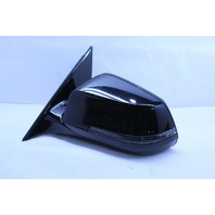 2014-2016 BMW 528i 535i 550i F10 Left Door Mirror Black  51167350687 OEM Used