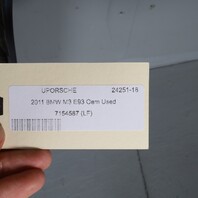 2008-2013 BMW 328i 335i M3 Left Front Door Panel FUCHSROT OEM Used