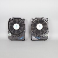 2008-2013 BMW 328i 335i M3 X1 Floor Speaker Subwoofer Set 65139143143 OEM Used