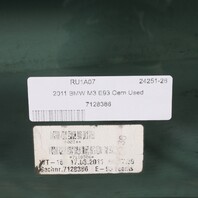 2008-2013 BMW 328i 335i M3 Convertible Right Quarter Glass 51377128386 OEM Used