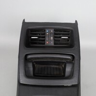 2008-2013 BMW M3 Convertible Rear Center Console Black 51166966475 OEM Used