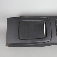 2008-2013 BMW M3 Convertible Rear Center Console Black 51166966475 OEM Used