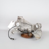2009-2015 BMW 740i 750i Left Rear Spindle Knuckle Hub 33326796497 OEM Used