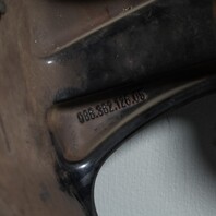 2000-2002 Porsche Boxster 17 X 7 / 17 x 8.5 Wheel Rim Set Black OEM Used