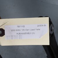 2008-2013 BMW 128i Right Rear Suspension Knee Spindle Control Arm Axle OEM Used